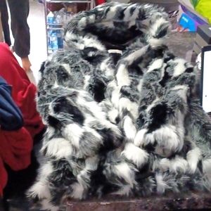Vintage Boutique Collection Faux Fur Coat